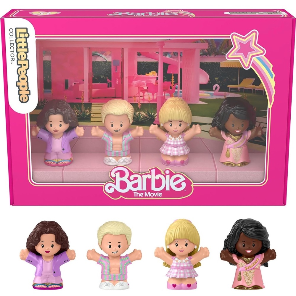 Little People Collector Barbie: The Movie Special Edition Set NEW